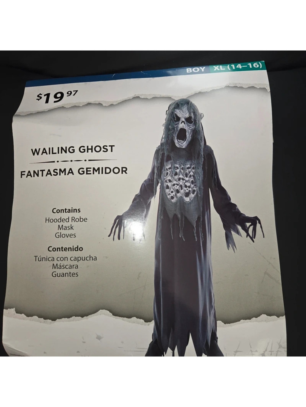 Walking Ghost Halloween Costume XL 14/16